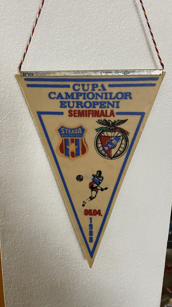 Fanion Steaua Semifinala Cupa Campionilor Europeni 1988