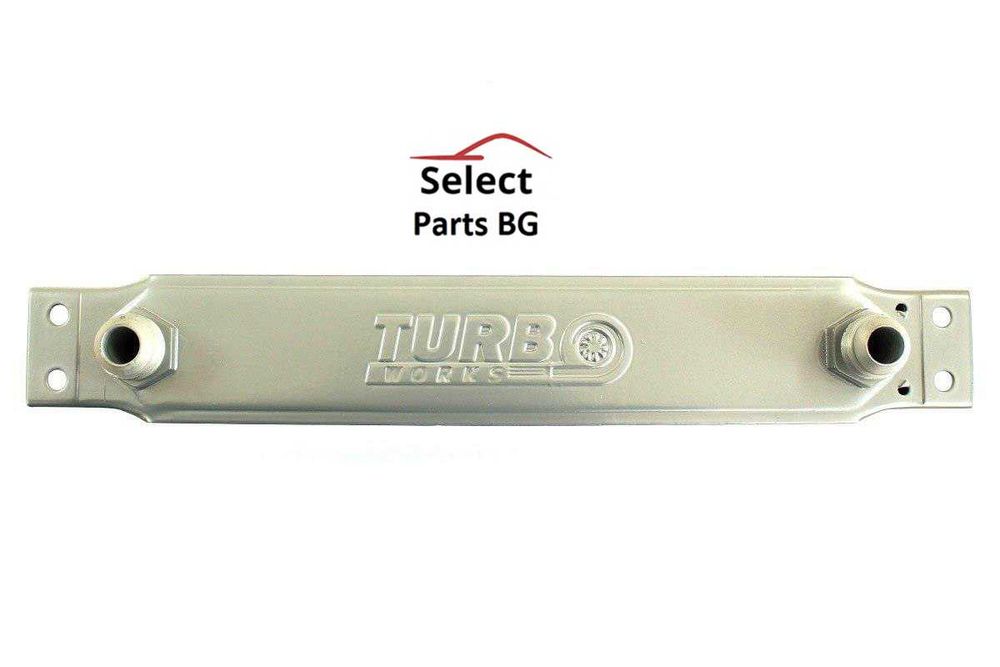 TurboWorks  маслен охладител (Oil Cooler) 10-реда 260x70x50 AN8 Сив