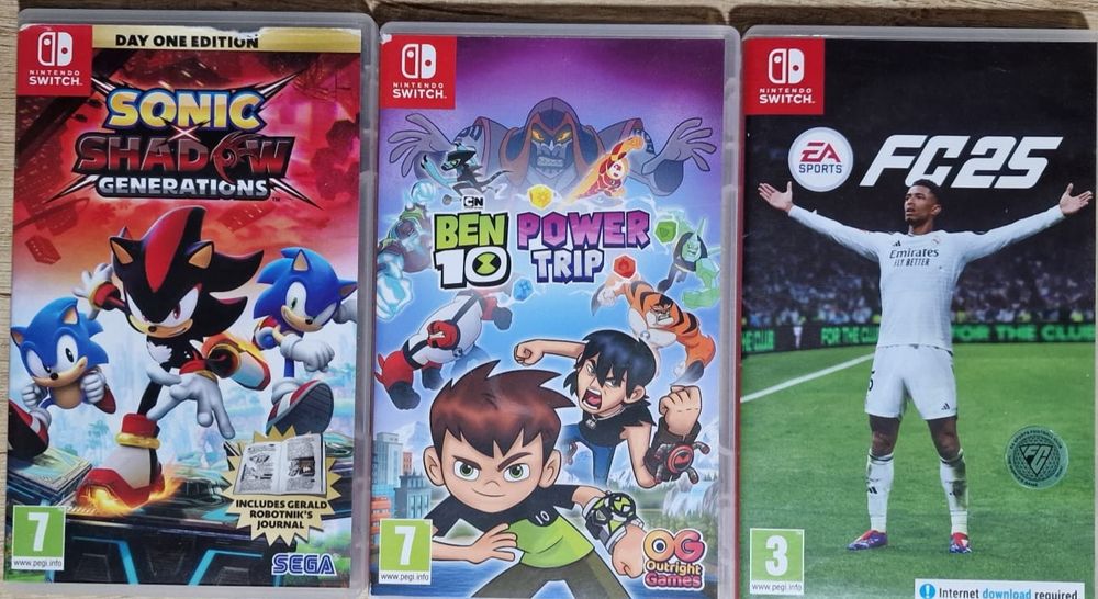 Consola Nintendo Switch OLED + 3 jocuri