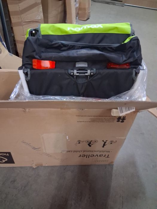 Remorca-carucior bicicleta Hamax Traveller pentru 2 copii, Nou!