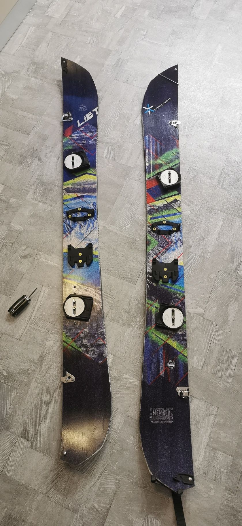 Splitboard Lib Tech 163 T rice Gold member, колани Nomad Pro Universal