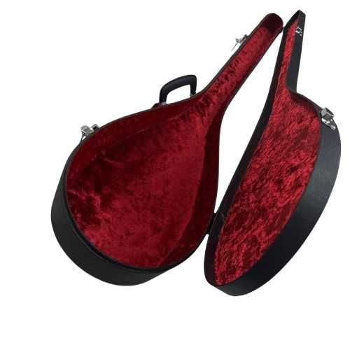 Футляр для домбры. Черный-Красный Домбыраға арналған футляр Қара-Қызыл