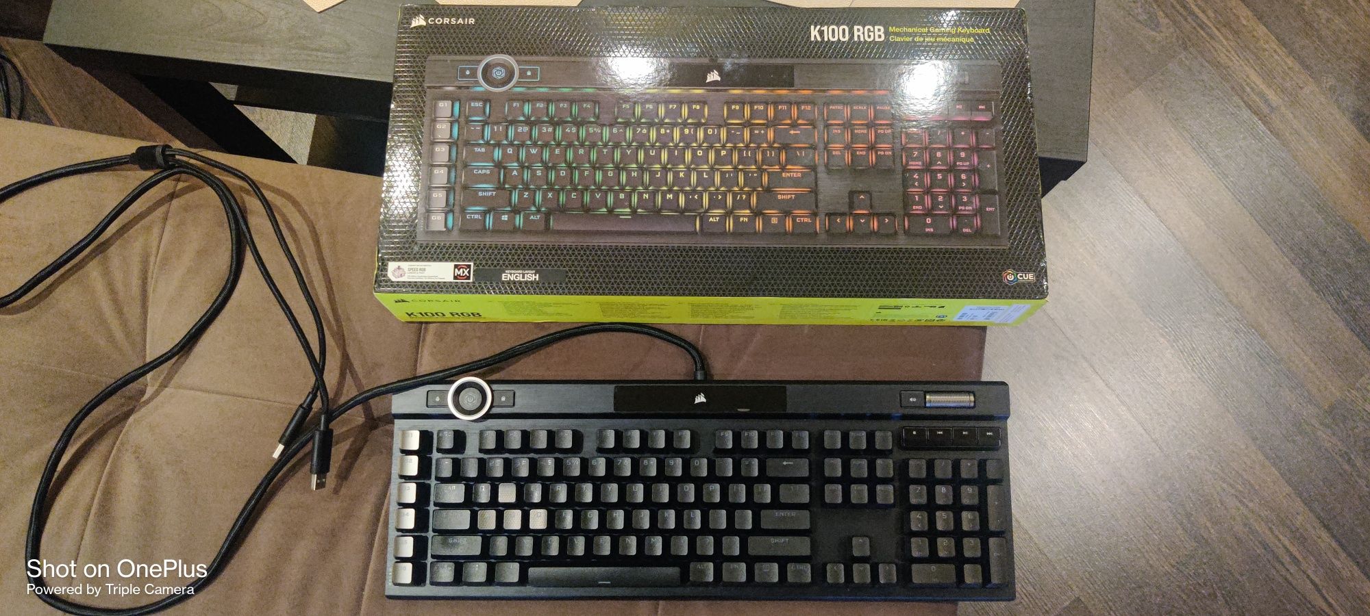 Клавиатура Corsair K100 RGB