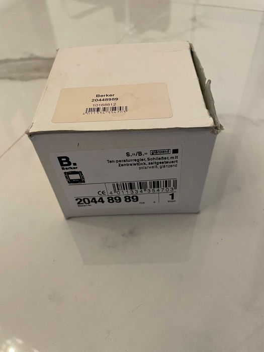 termostat profesional BERKER centrala termica incalzire pardoseala nou