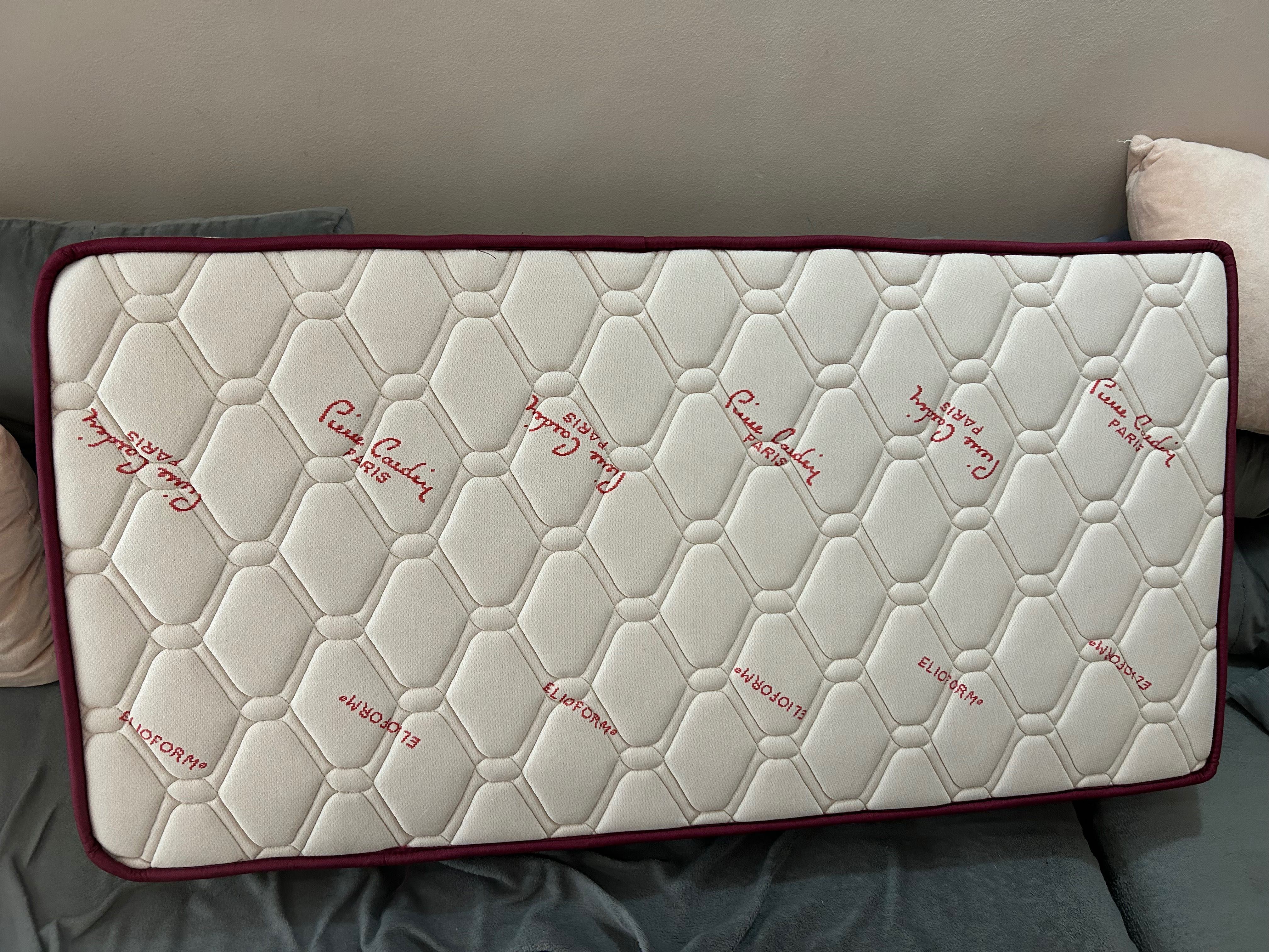 Бебешка кошара 60/120 с люлка Бял+ MAGNIFLEX матрак BABY PIERRE CARDIN