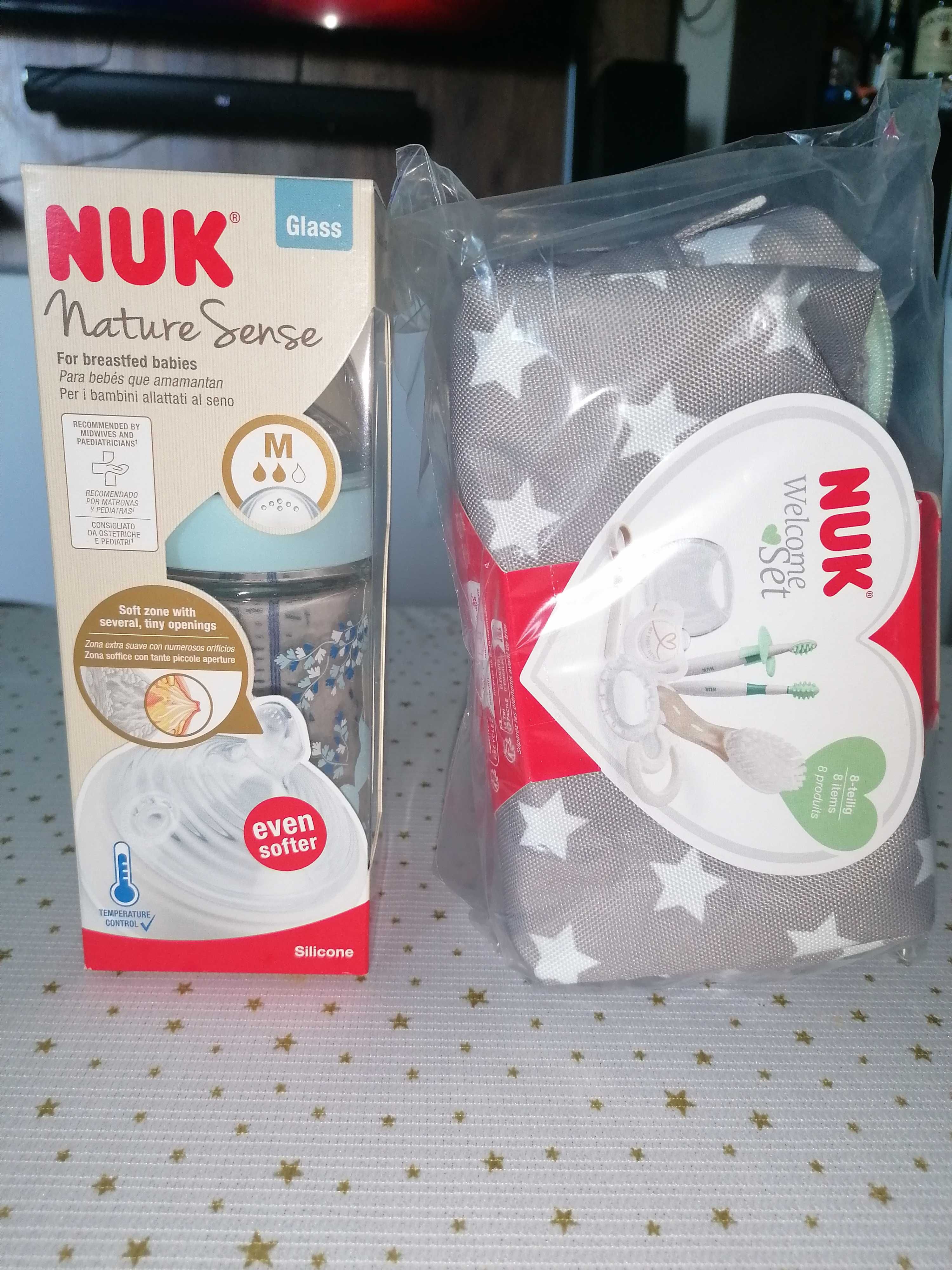 NUK шише и хигиенен сет