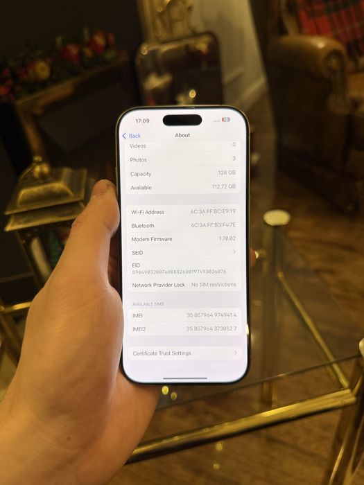 Iphone 16 pro ca nou, full box