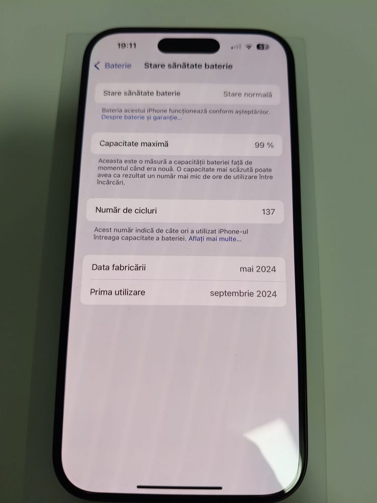 Vand iphone 15 pro