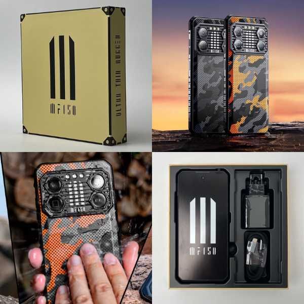IIIF150 B2 Pro Ултра тънък, 24GB RAM 256GB ROM, 108 MP с IP68 защита