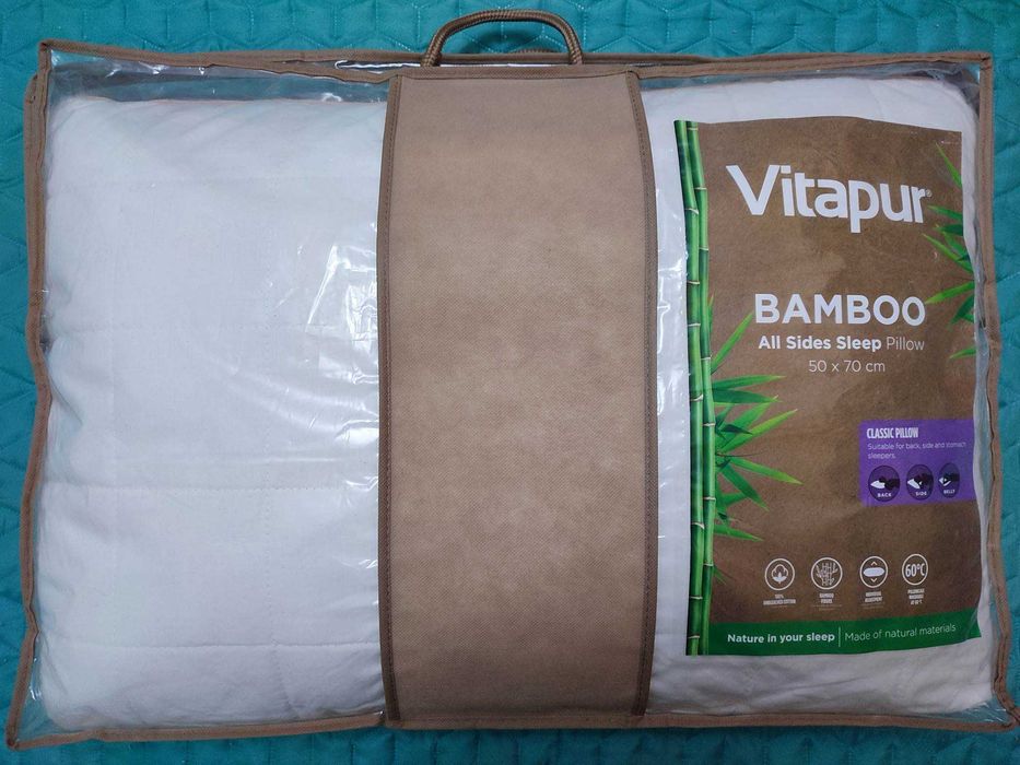 Възглавница от бамбук Vitapur Bamboo All Sides Sleep