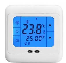 Termostat încălzire pardoseală cronotermostat electric sau agent termc