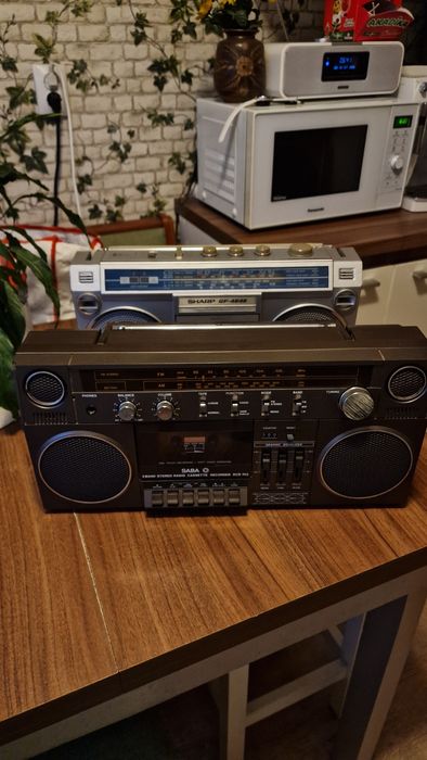 Radiocasetofoane, Sharp  GF4646 si Saba  RCR744