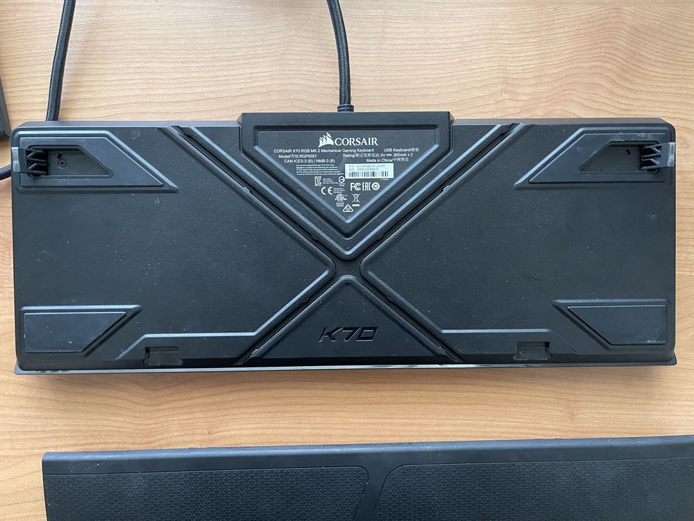 Corsair K70 RGB MK.2 механична геймърска клавиатура