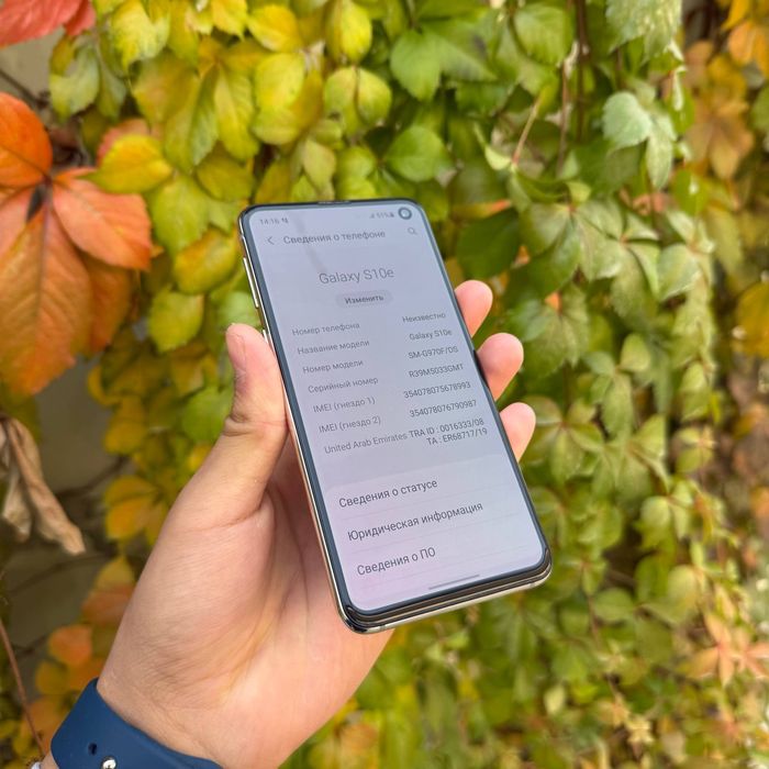 Samsung S10E sotiladi Uzb buylab dastavka bor