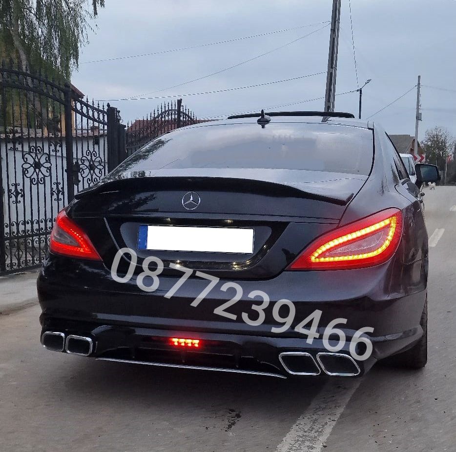 Mercedes CLS W218 AMG Мерцедес ЦЛС дифузьор diffuser GT