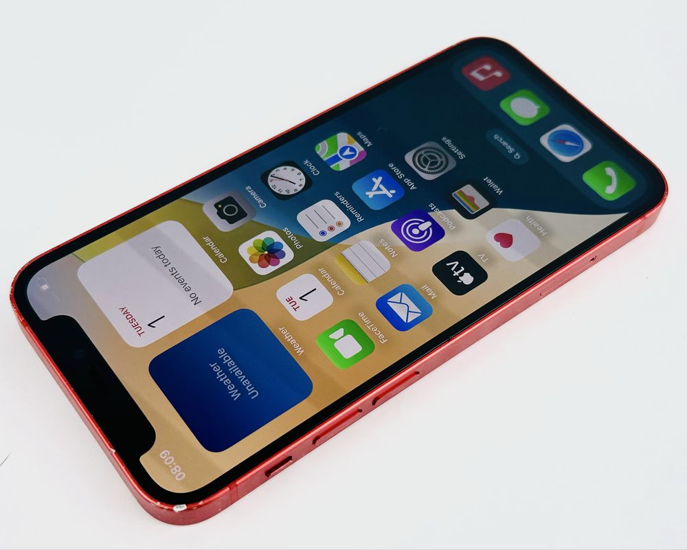 Apple iPhone 12 mini 256GB Red 100% Батерия! Гаранция!