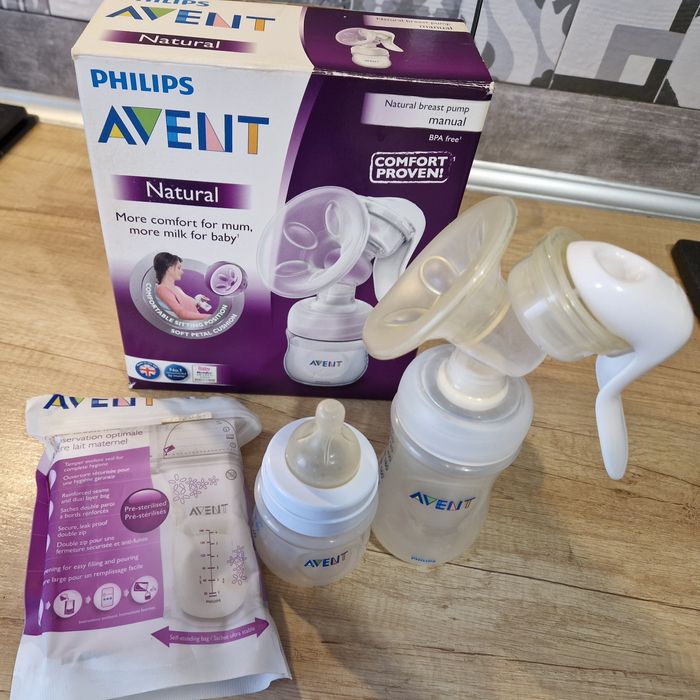 Pompa Avent + 15 pungi