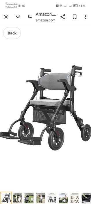 Scaun rulant Vocic Rollator