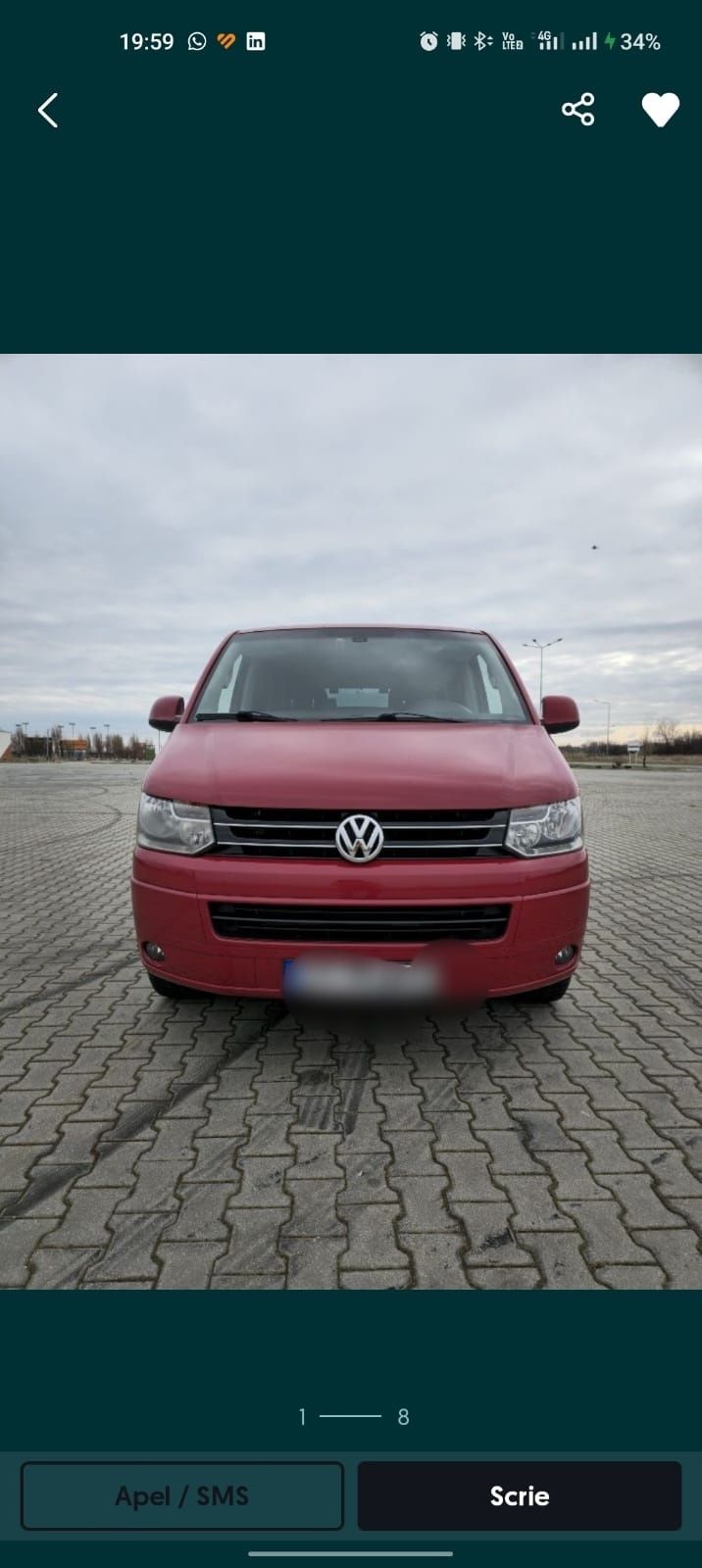 ==Volkswagen Multivan 4MOTION 6+1 locuri==