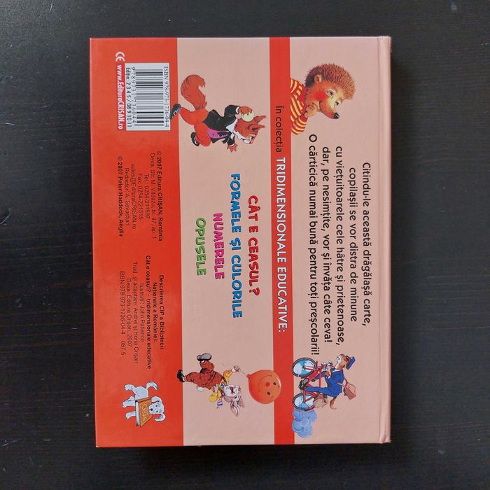 Cate e ceasul? - Carte 3D