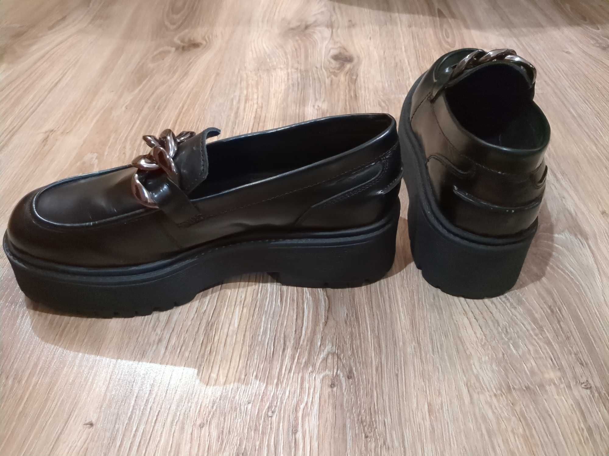 Кожени дамски мокасини Answear Lab