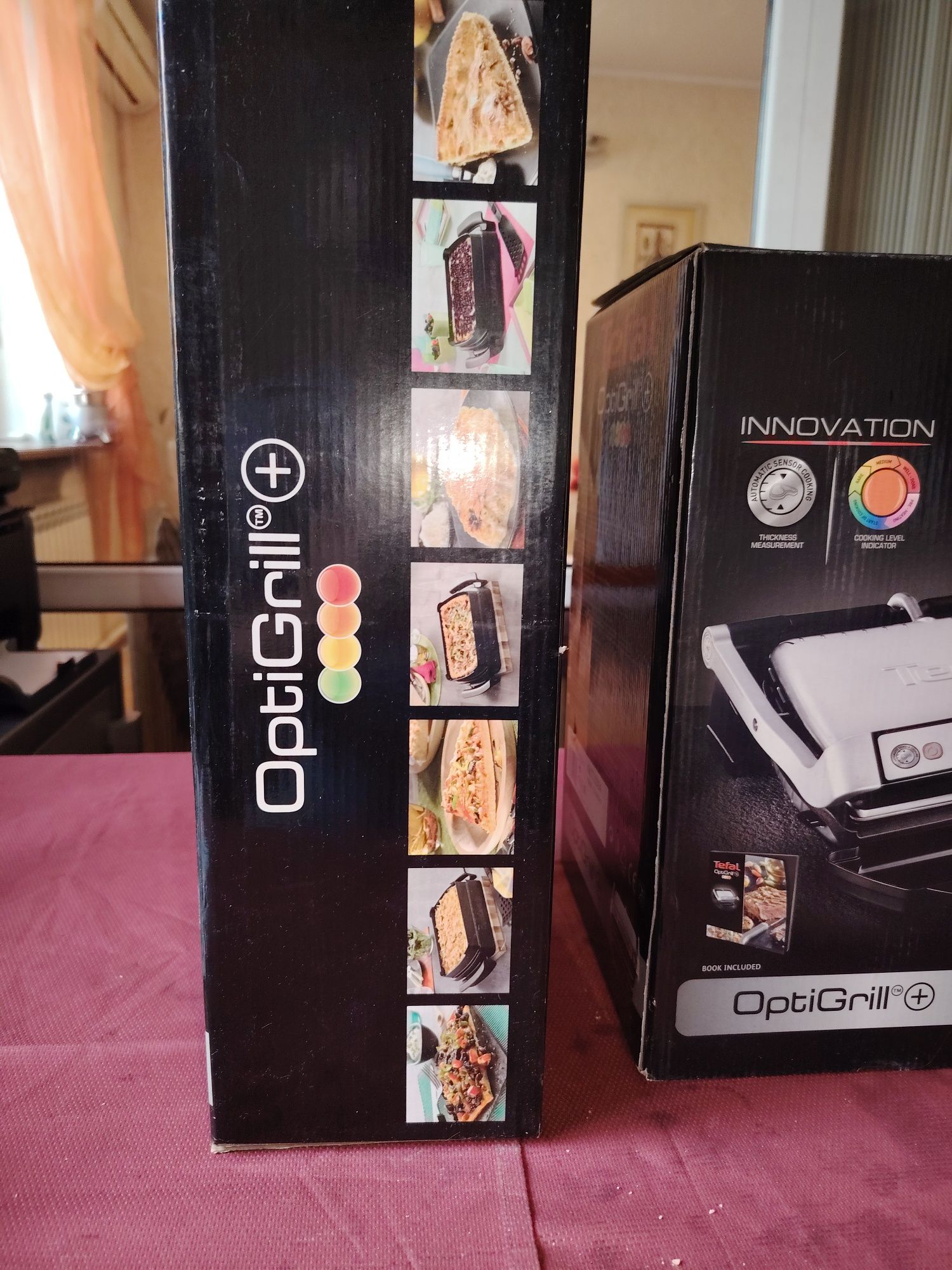 Tefal OptiGrill - гриль новый в упаковке, не пользованный .