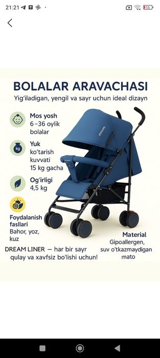 Ozro ishlatilgan kalyaska