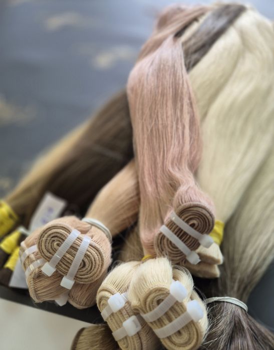 Естествена коса  за удължаване