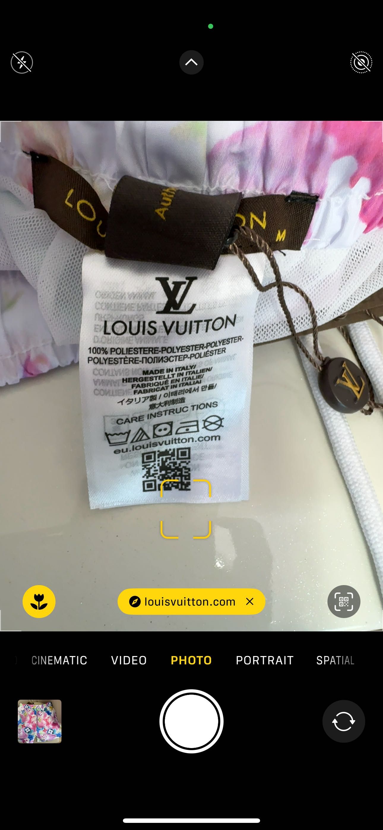 Намаление:Louis Vuitton -Автентични чисто нови мъжки плажни шорти M