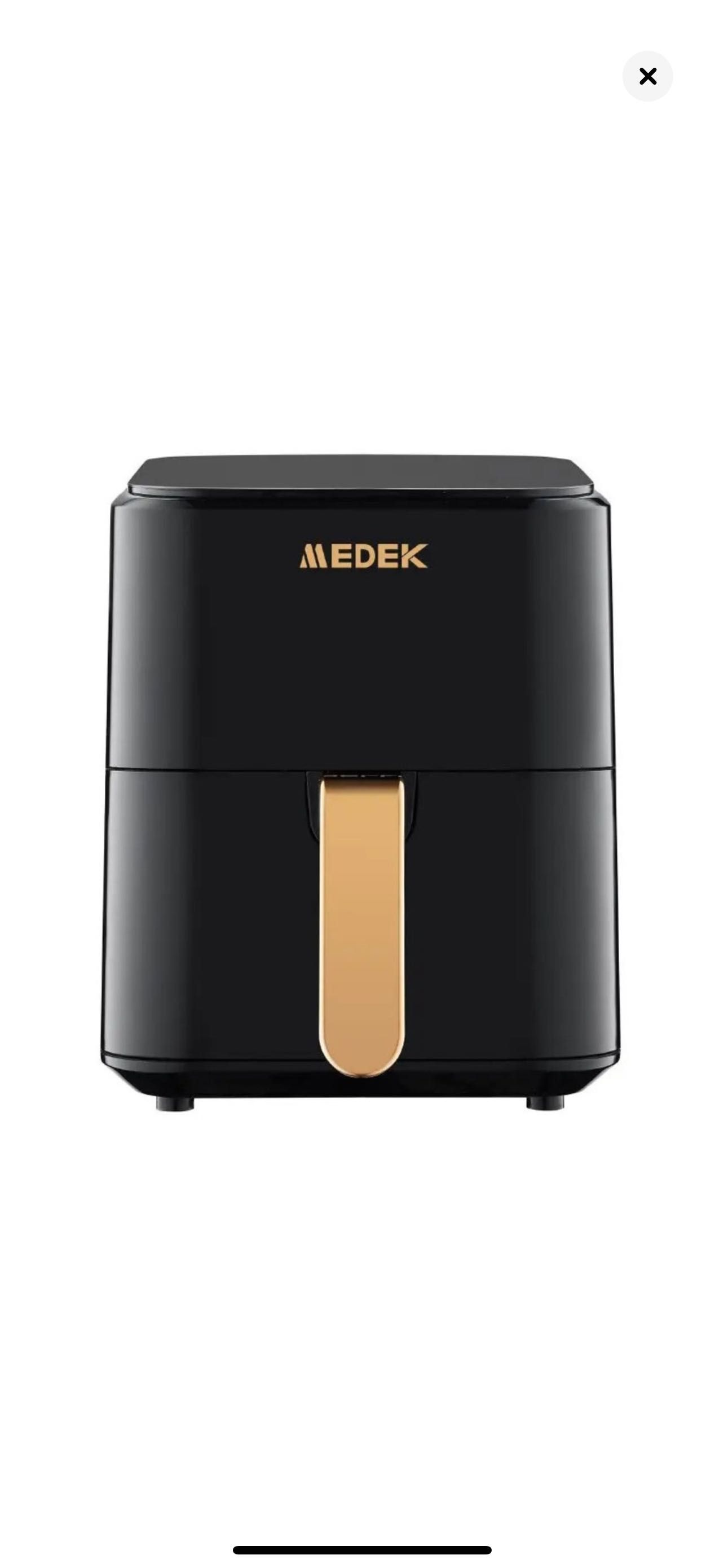 Friteuza cu aer cald Medek JD-389, Fara ulei, 1400W, 4.5L