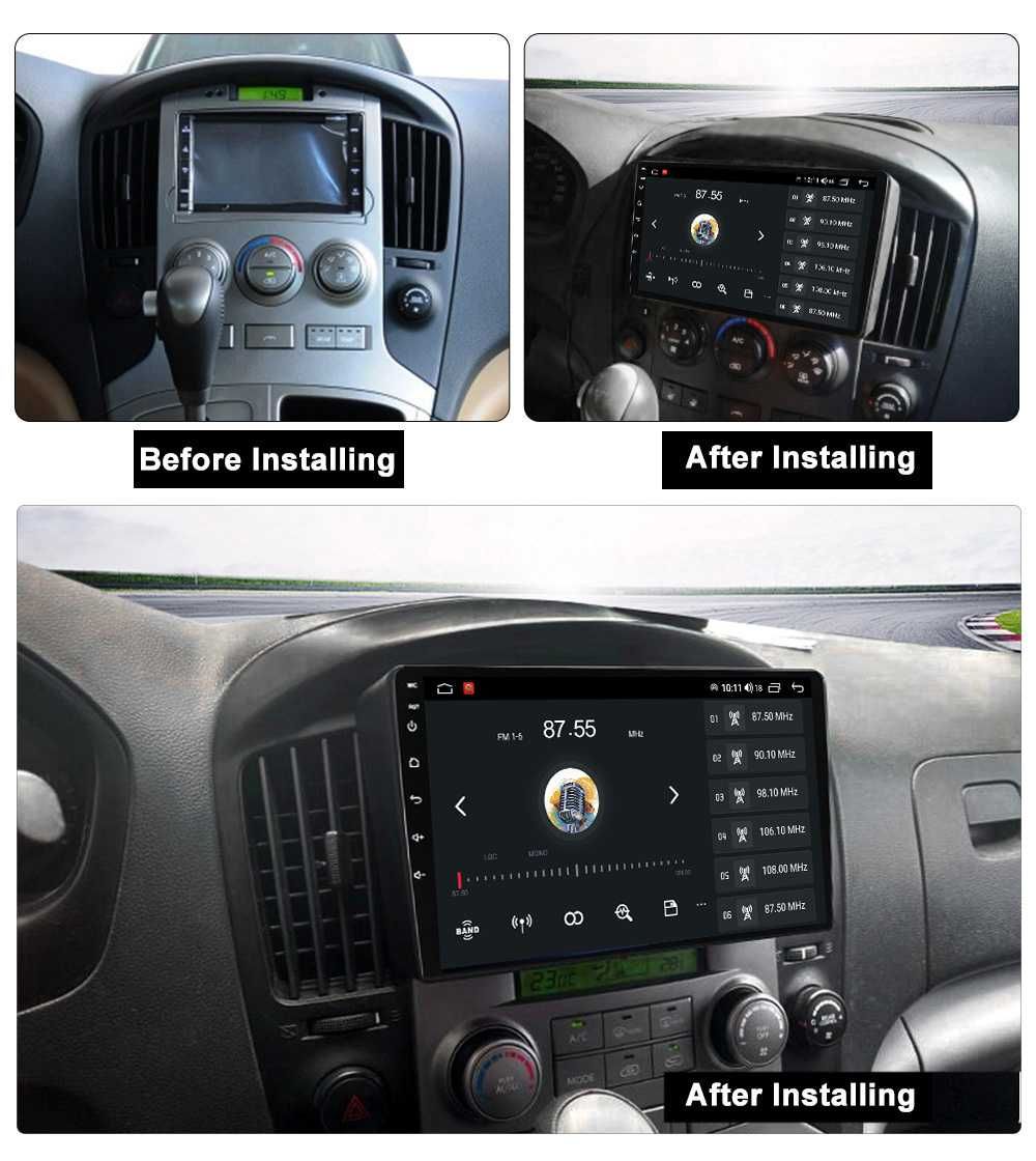 Navigatie Hyundai H1 din 2007-2015 , Camera Marsarier 2GB 4GB 8GB Noua