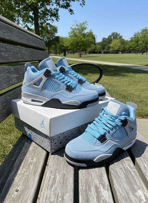 Jordan 4 University Blue - Adidasi Premium Full Box