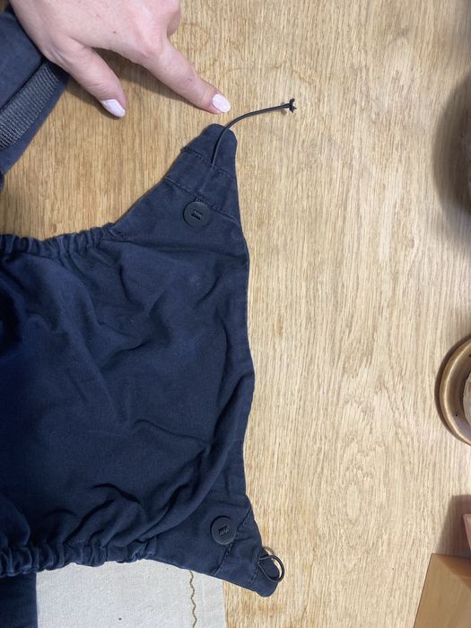 Manduca XT – Marsupiu ergonomic original, negru/gri