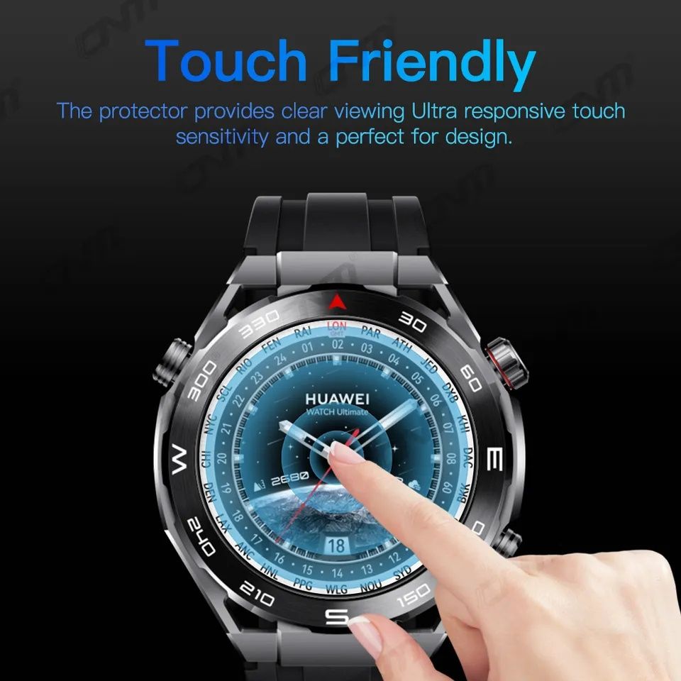 Huawei Watch 4 / 4 Pro / Ultimate / 46 /48 mm./ 5D Протектор цял екран