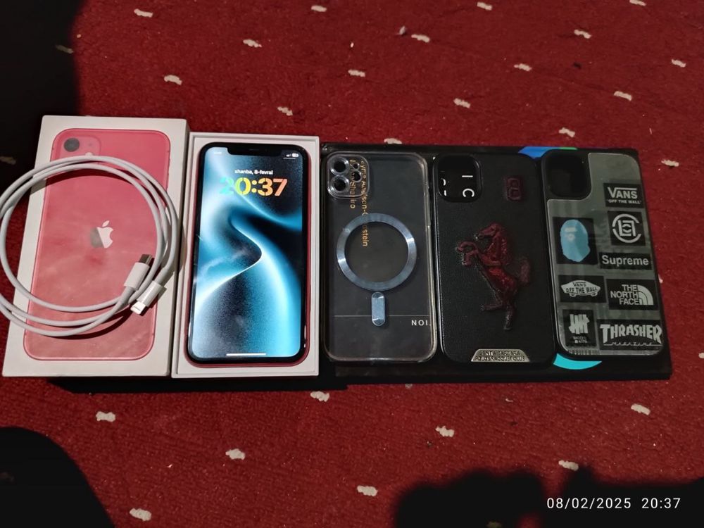 Iphone 11 garantiyasi bor 128