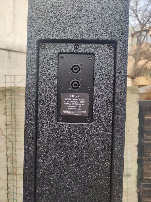 Mad audio HD 27 boxe 2200 euro perechea