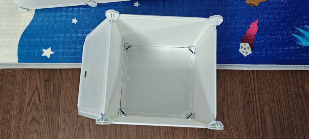 Dulap de depozitare cub pentru copii, 15 cuburi