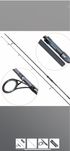Lanseta fibra de carbon Baracuda Opium Carp 3002