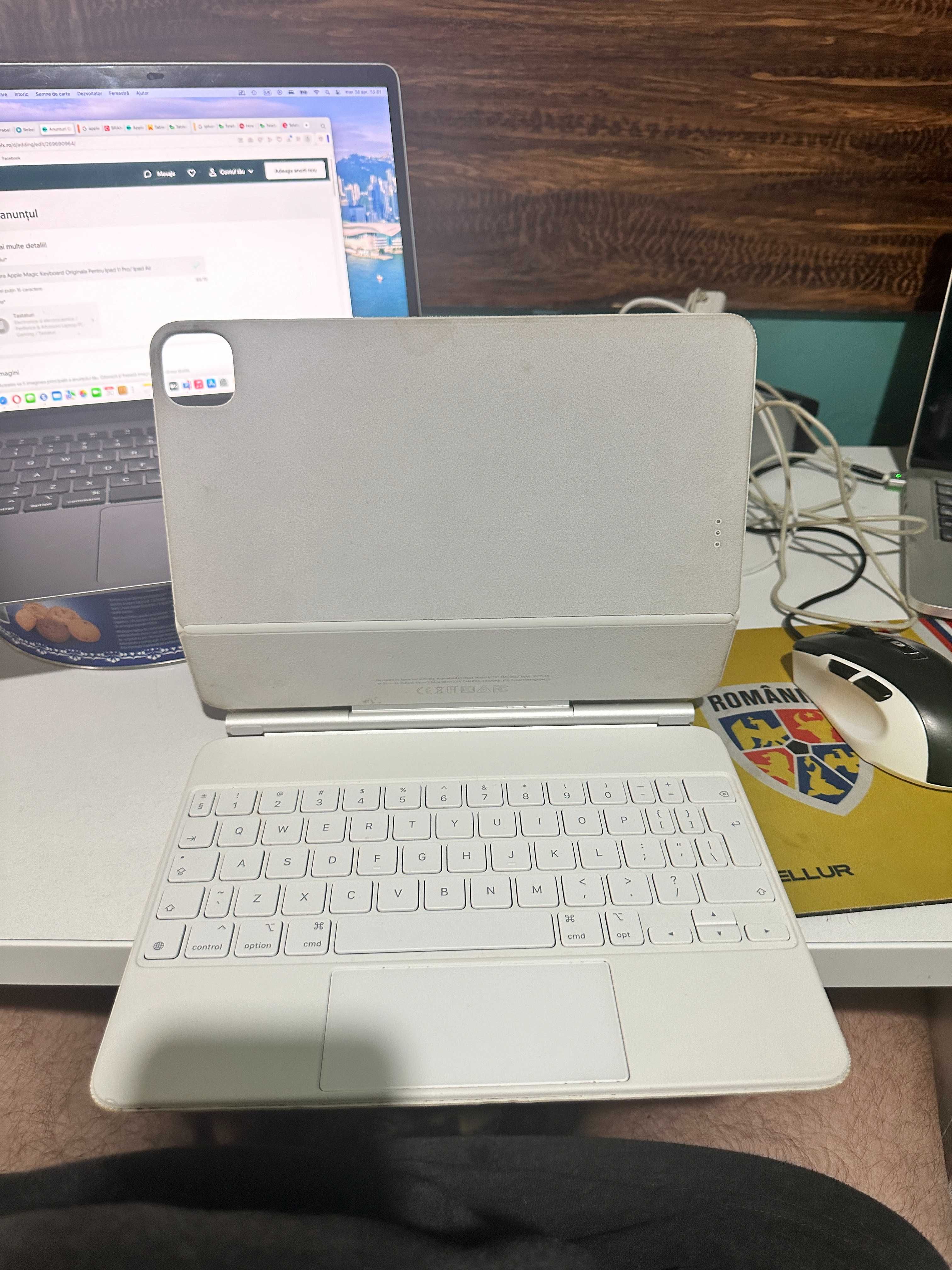 Tastatura Apple Magic Keyboard Originala Pentru Ipad 11 Pro/ Ipad Air