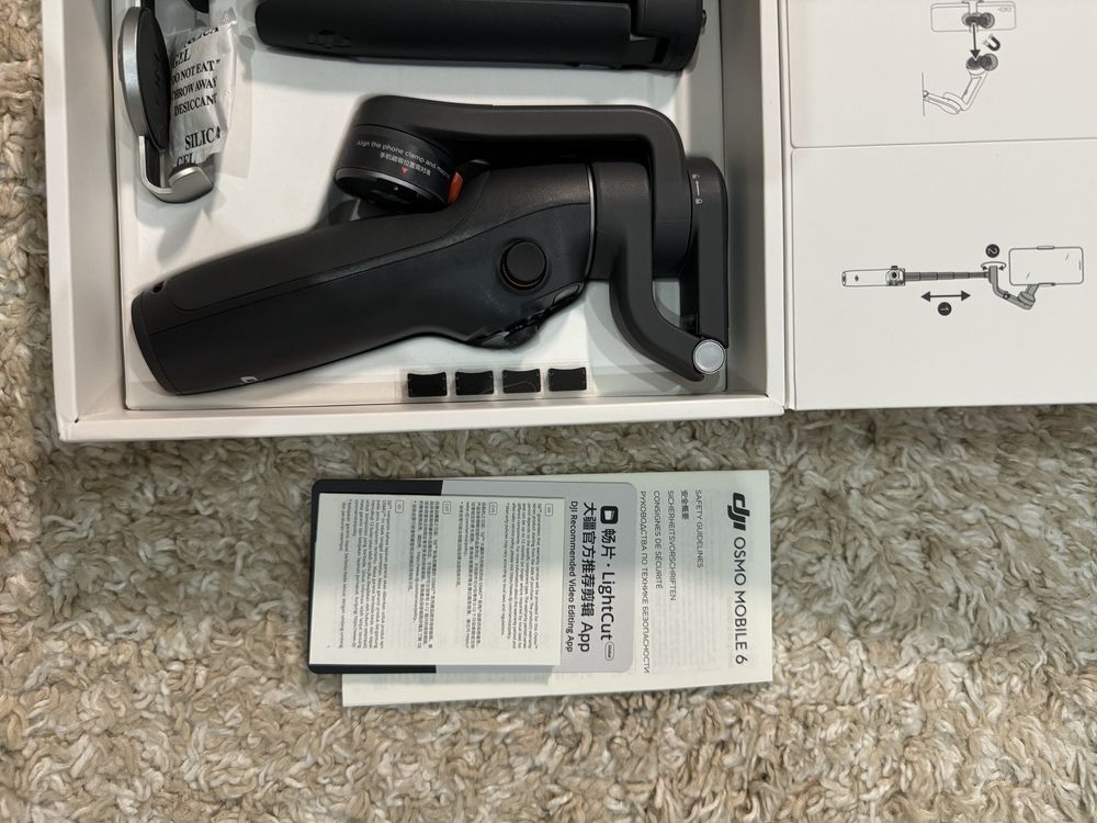 Dji osmo mobile 6, стедикам, стабилизатор