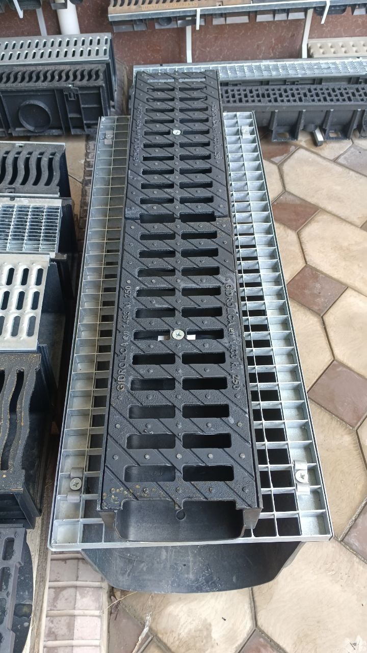 Арик DN150 H120+ кришка чугун протектор С250 (20 тонна) Gidrolika