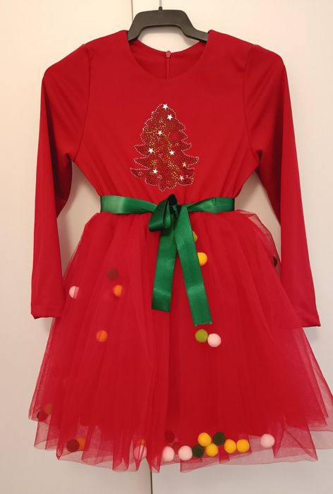 Нова коледна рокля, 128 размер