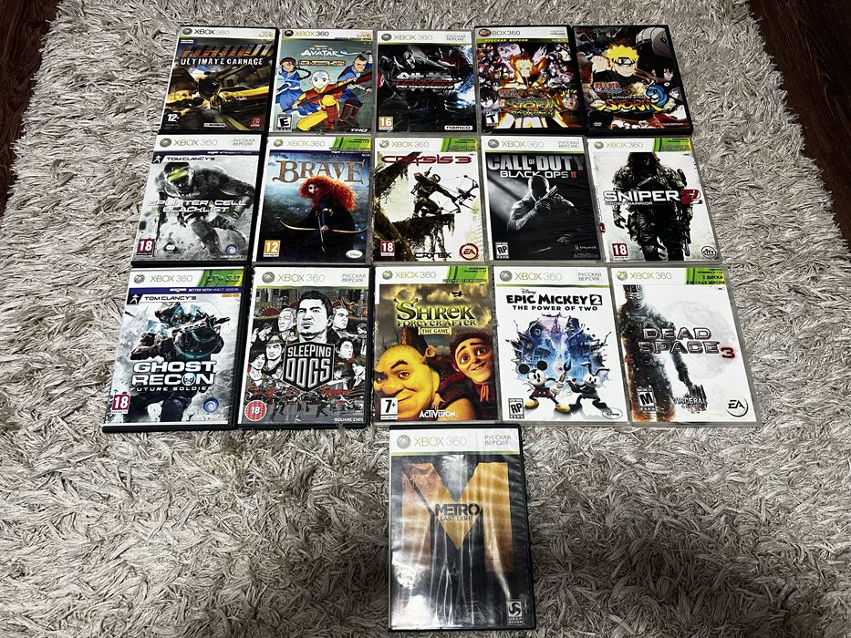 Диски на xbox360