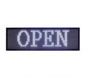 Reclama LED Exterior 200X40 200 x 40 CM Alb Rosu Verde
