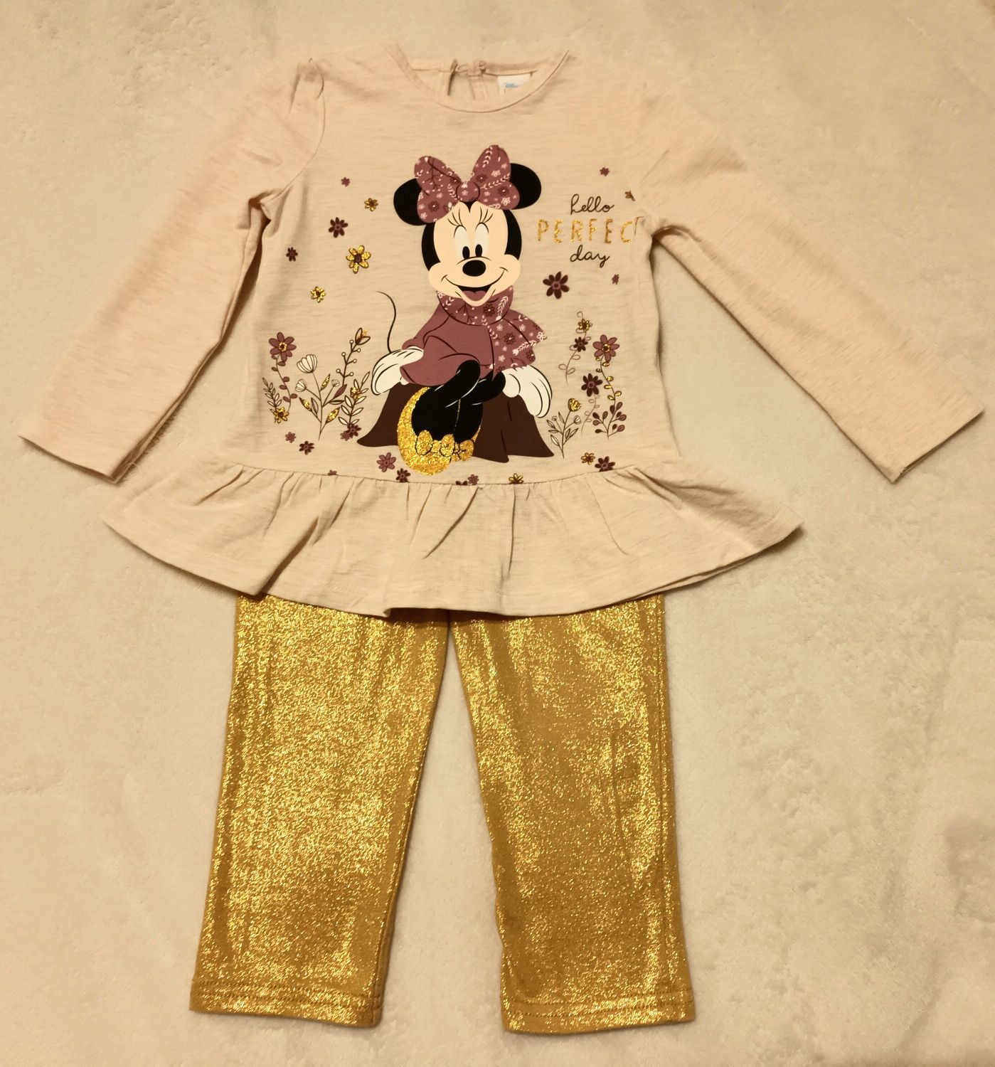 Set auriu Minnie 86/92