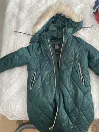 Куртка зимняя для девочек 10-11 лет