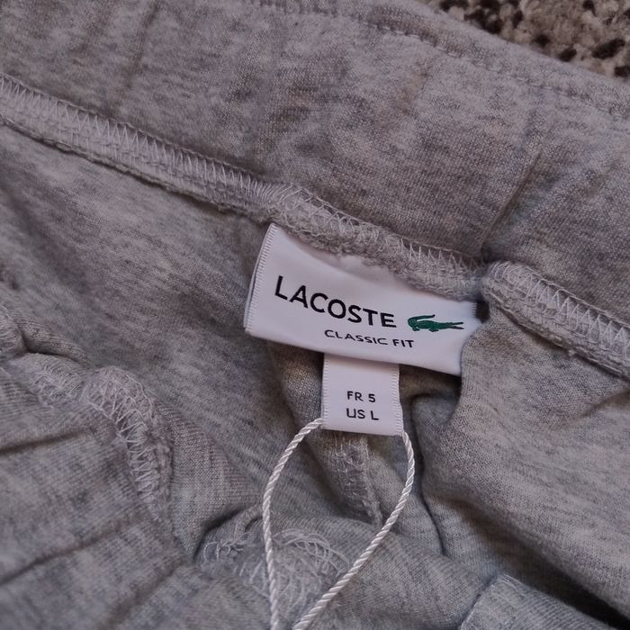 Pantaloni Lacoste Gri  (L) Noi | Livrare cu verificare