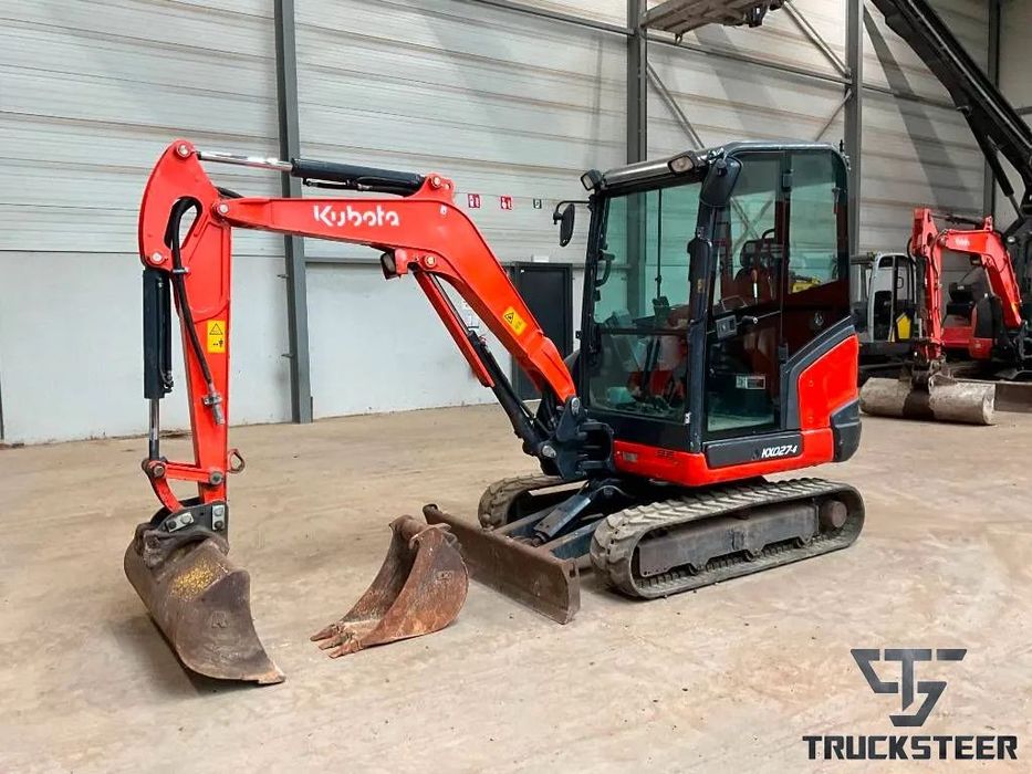 Kubota KX27-4 Avans leasing de la 15% Kubota KX27-4 24CP 2.7T 1.758h 2017