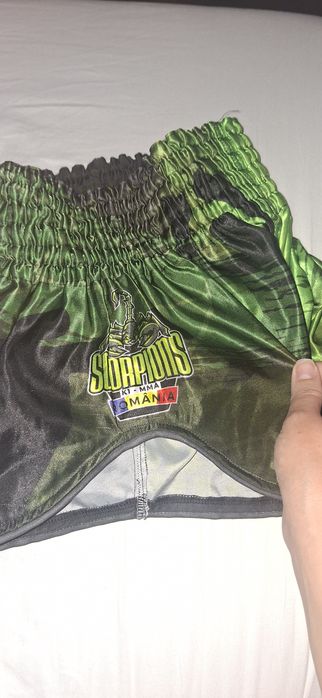 Sort Kickbox Scorpions Armura XS