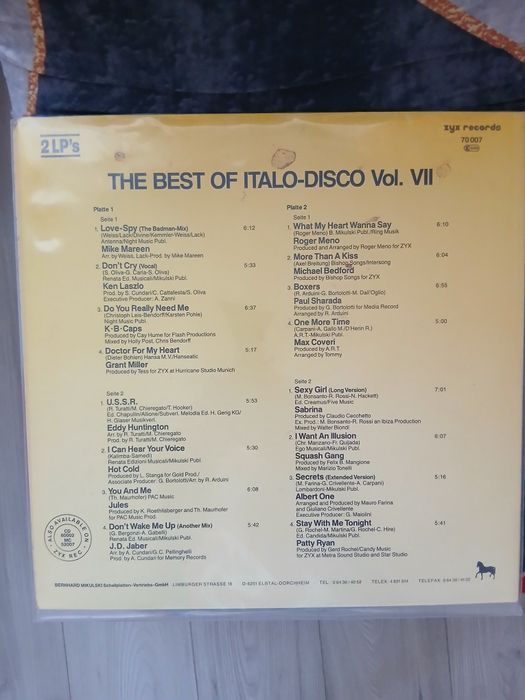 Discuri  Vinyl Italo Disco